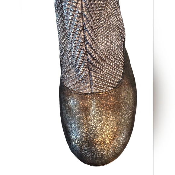 Papucei Iris Silver Bronze Ankle Boot - Picture 5 of 11